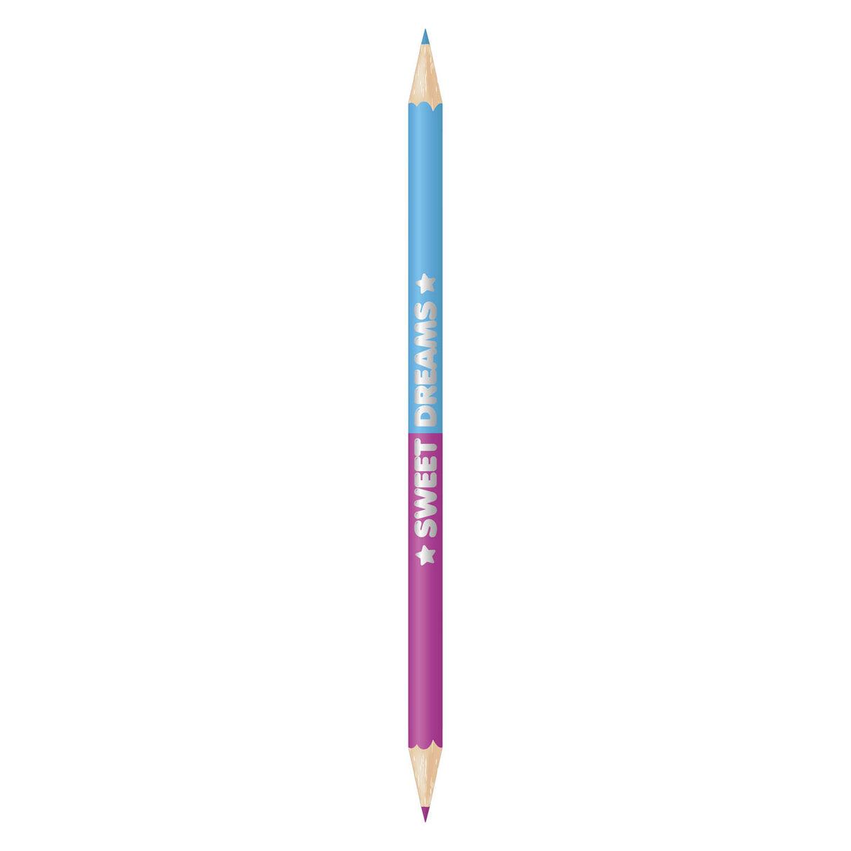 Enfants Licensing Sweet Dreams colorés crayons doubles, 12e