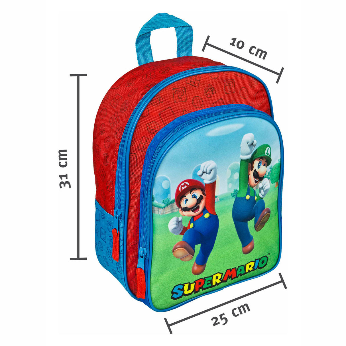 Kinderlizenzlizenzierung Super Mario Rucksack