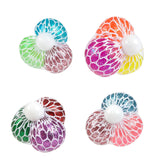 Liathróid fáiscthe glitter spraoi bréagáin 4cm sraith de 3