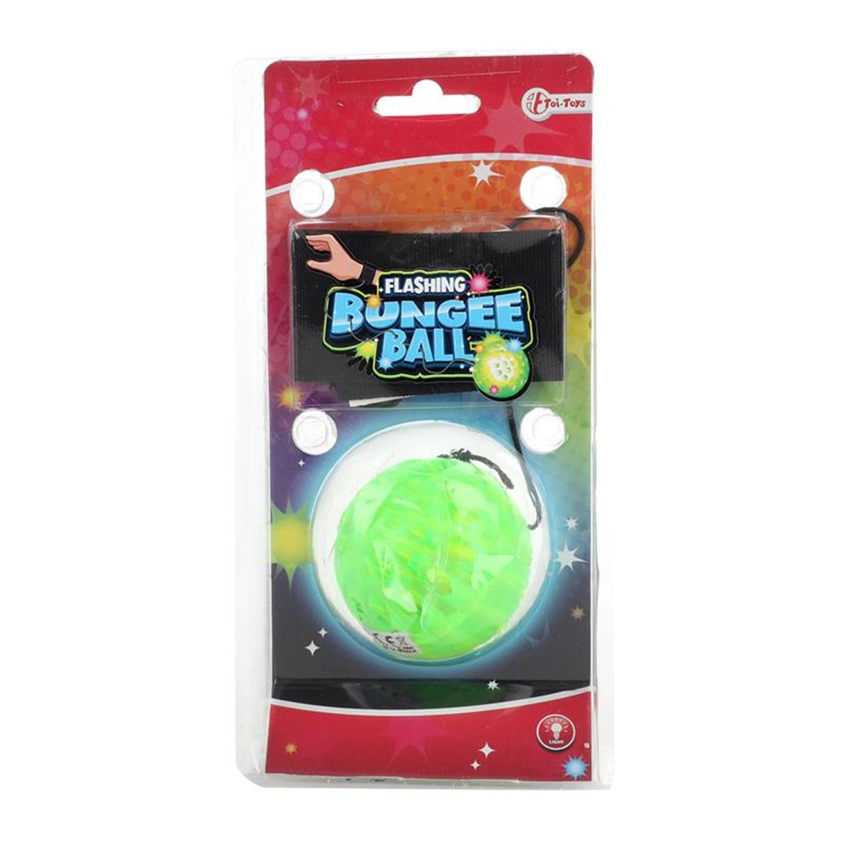 Toi-toys Toi Toys Bungee Ball ø5cm with light