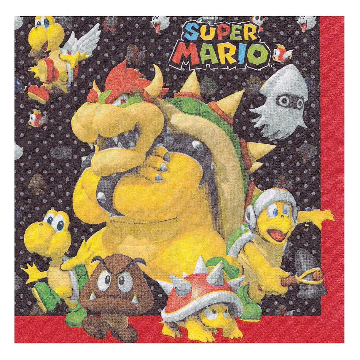 Super Mario Super Mario Napkins, 20.