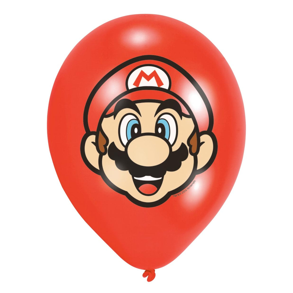 Super Mario Super Mario Latex Balloons, 6: e.