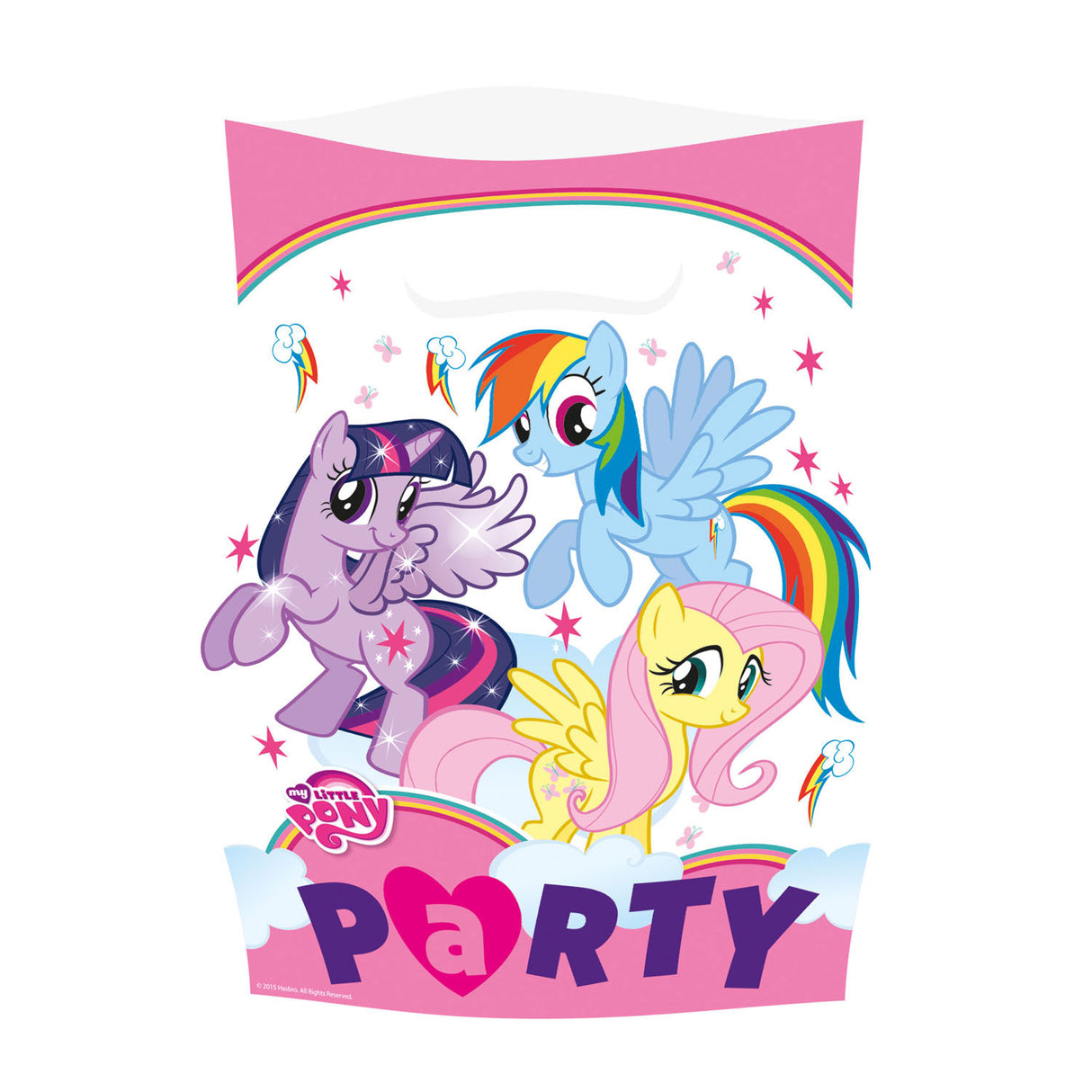 Mon petit poney mon petit poney distribuant des sacs, 8e.