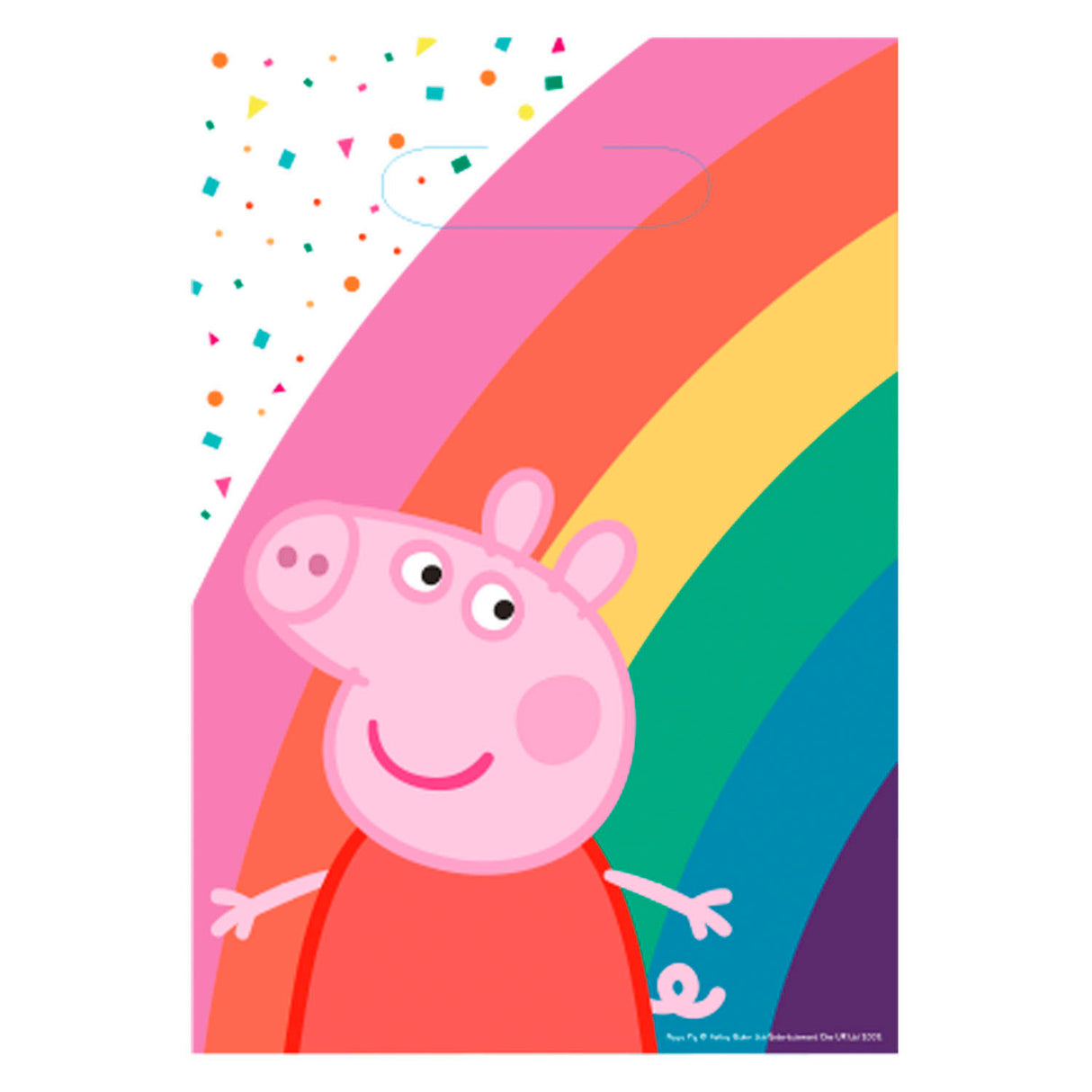 Peppa Pig Uitdeelzakjes Peppa Pig, 8st.