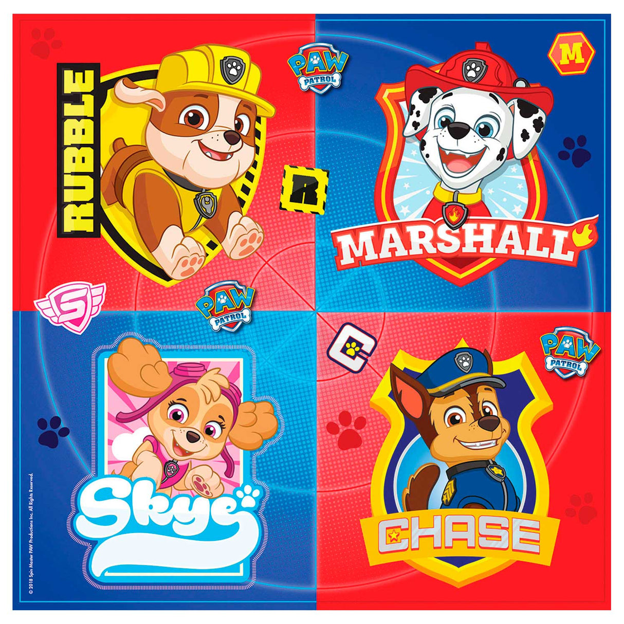 Paw Patrol Sernepins Paw Patrol, 16: e.