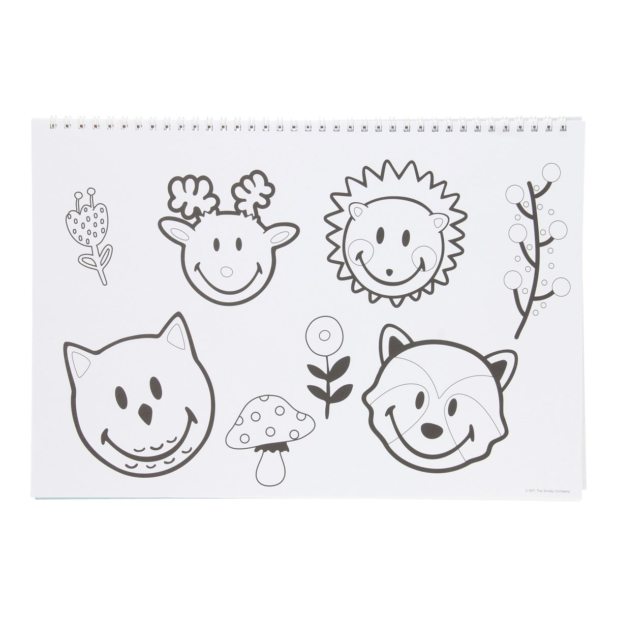 Schetsblok Smiley met Stickers