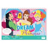 Disney Princess Coloring Pages With Stencil And Sticker Vel