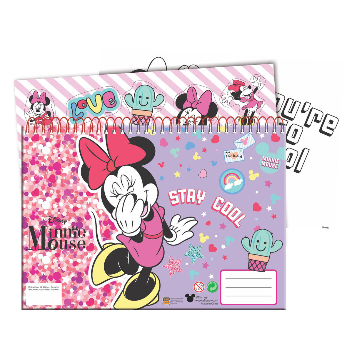 Disney Schetsboek Minnie Mouse