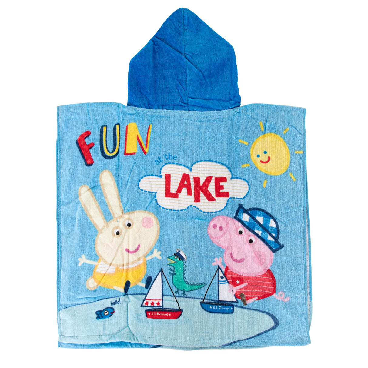 Peppa Pig Tuch Poncho, 60x120 cm