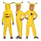 Pokémon Children's Costume Pokemon Pikachu Onesie, 4-6 år gammel