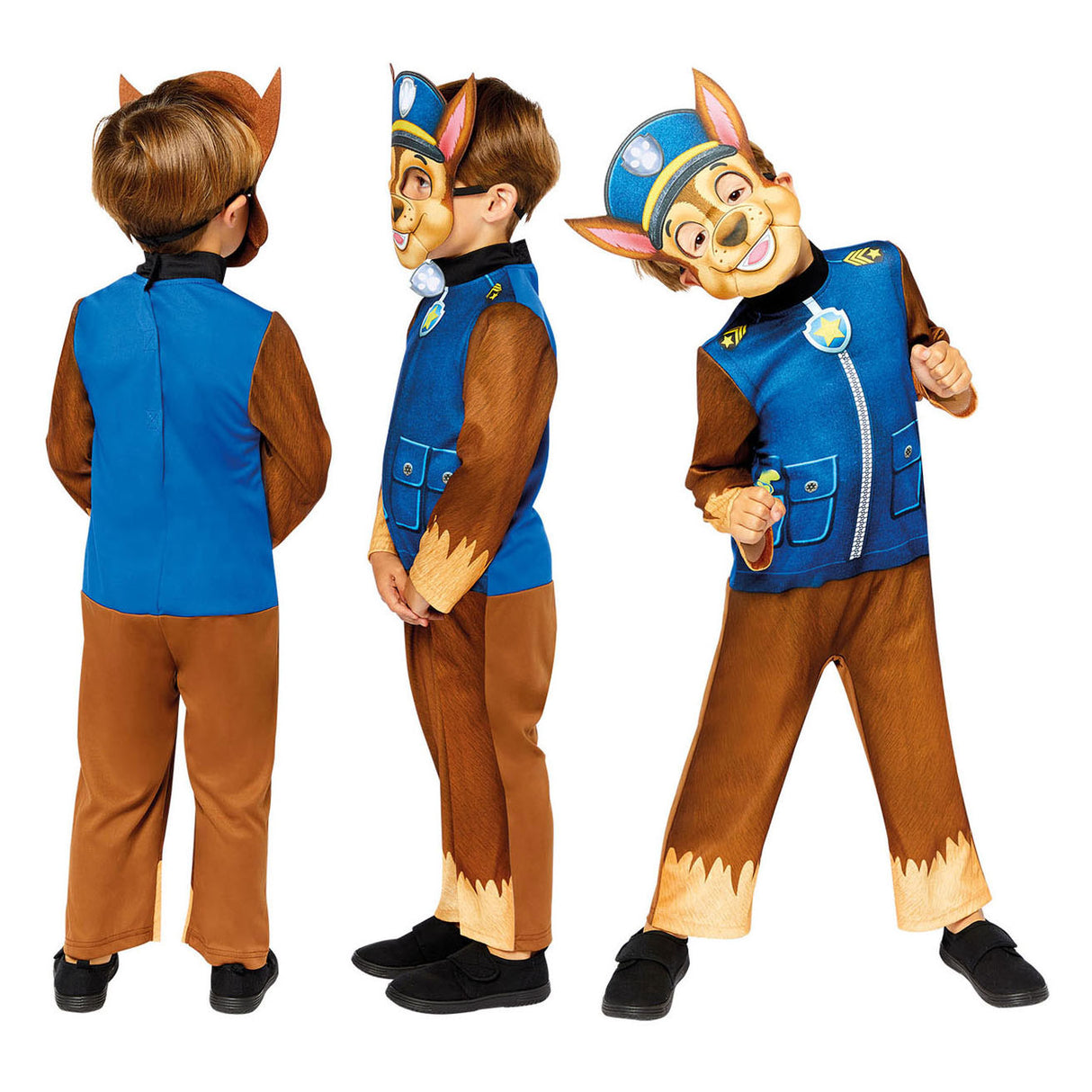 PAW Patrol Children's Costume Chase, 3-4 år gammal