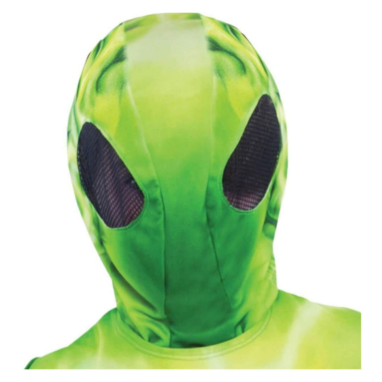 Children's alien costume green, 4-6 years
