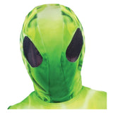 Children's alien costume green, 4-6 years