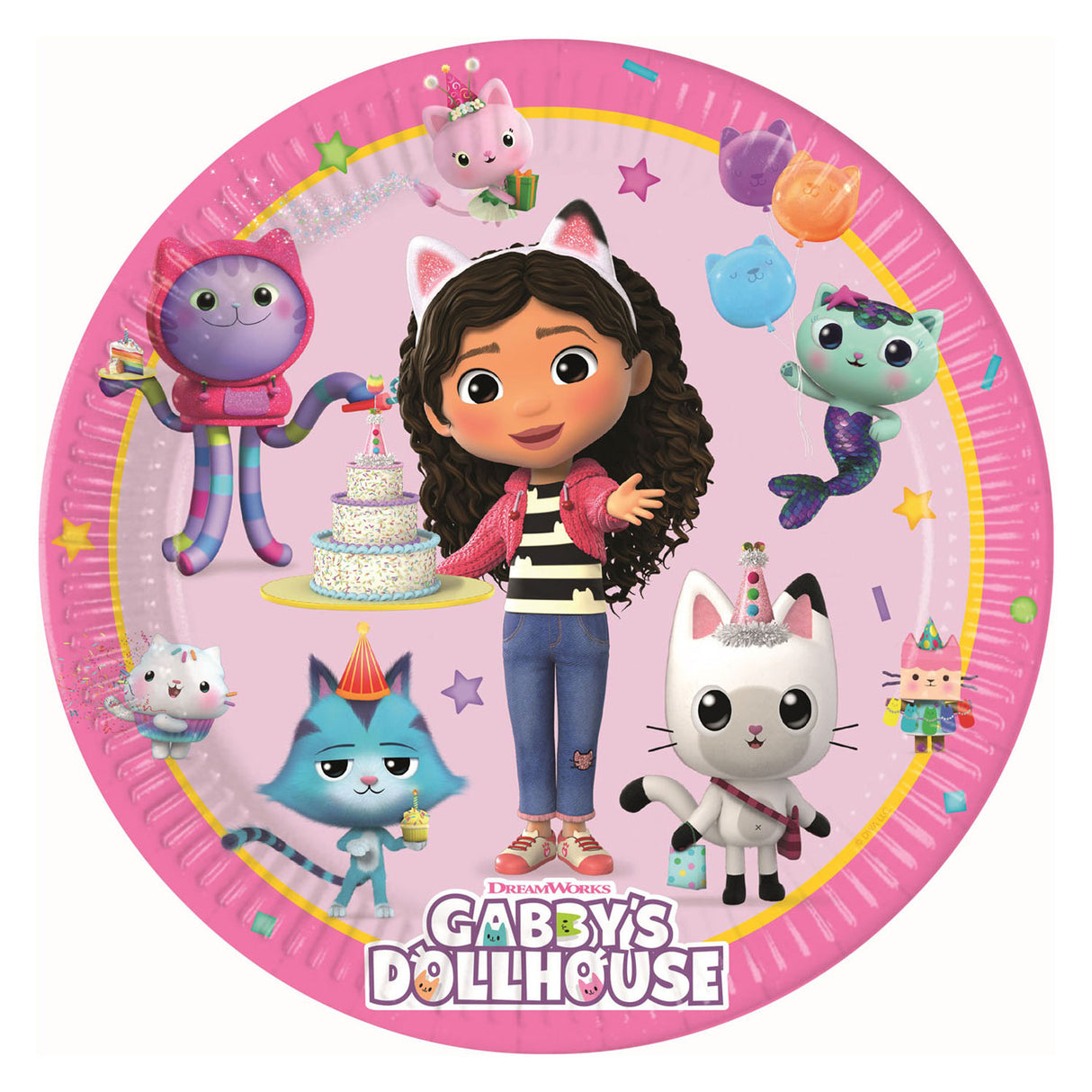 Pappteller Gabby's Dollhouse, 8..