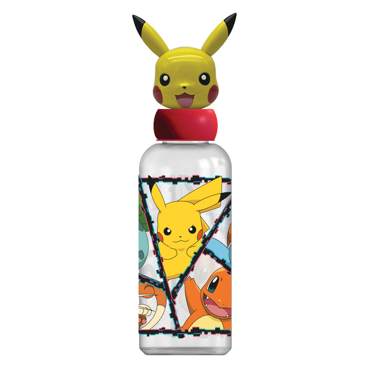 Pokémonská pití láhev 3D láhev s vodou pokémon, 560 ml,