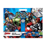 Dessin Block Avengers avec des autocollants et 3 craies, 40 feuilles