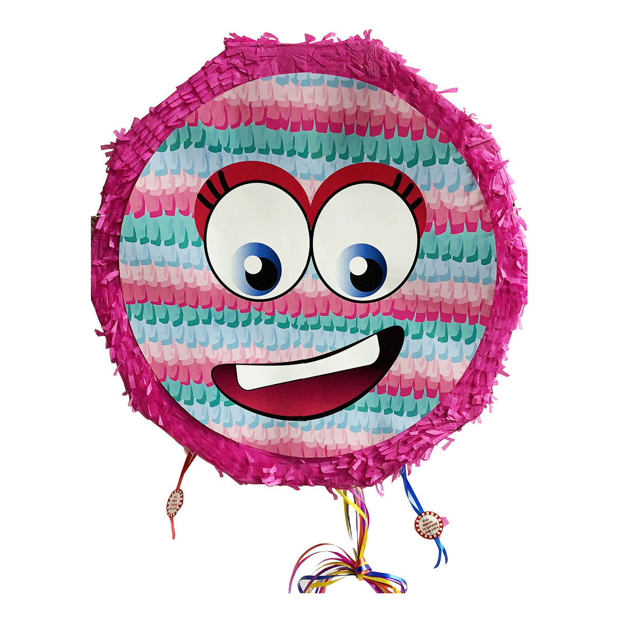 Pinata Laughing face pink