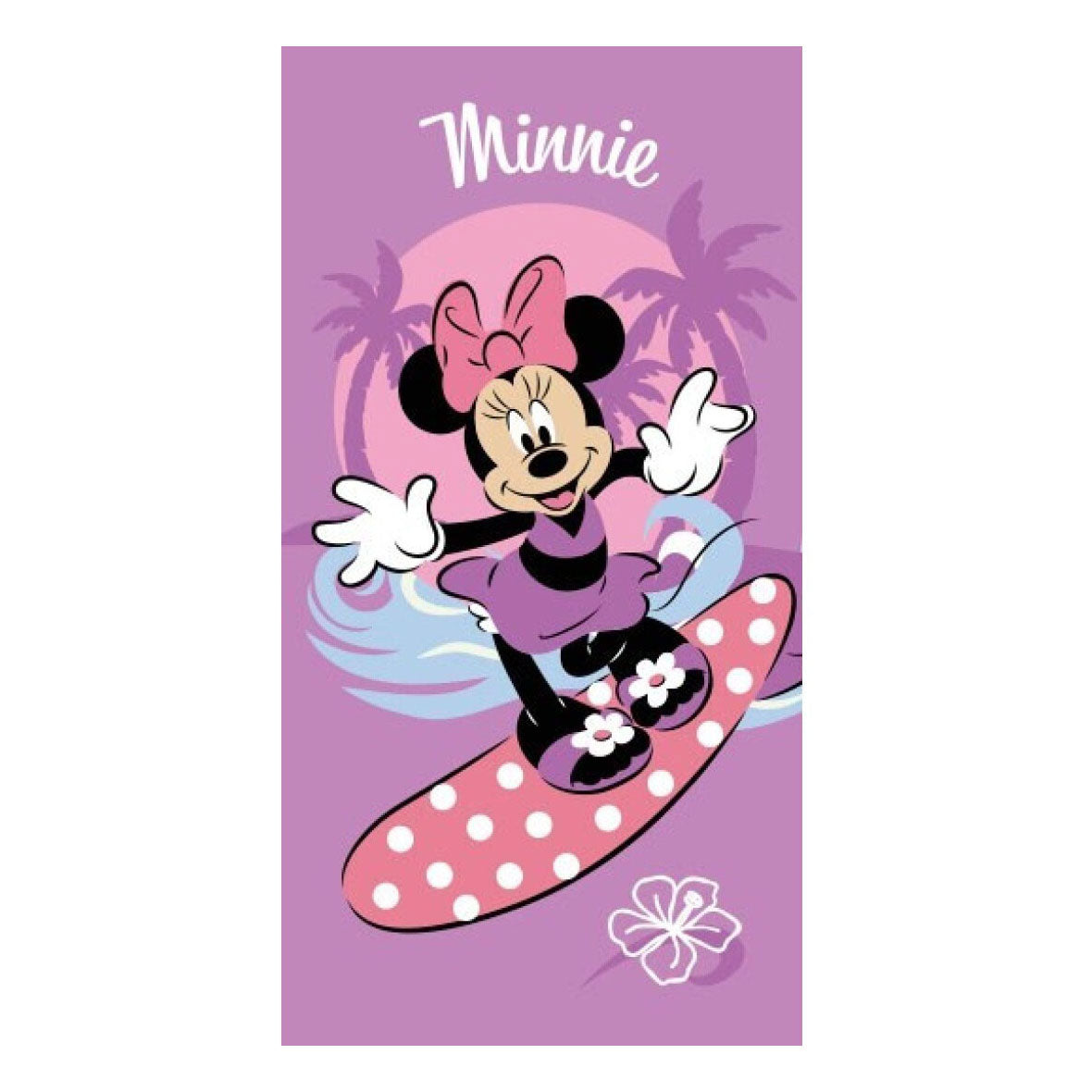 Toalla de Beach de Disney Minnie Mouse, 70x140cm