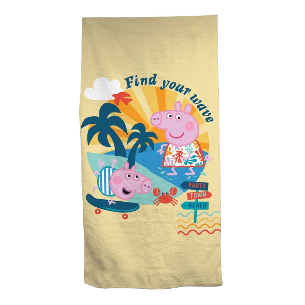 Peppa Pig Beach Handel Peppa Pig, 70x140cm