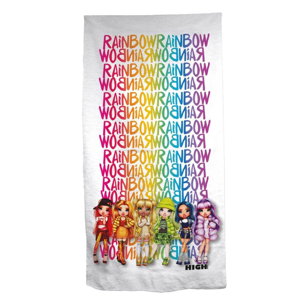 Rainbow High beach towel Rainbow High, 70x140cm