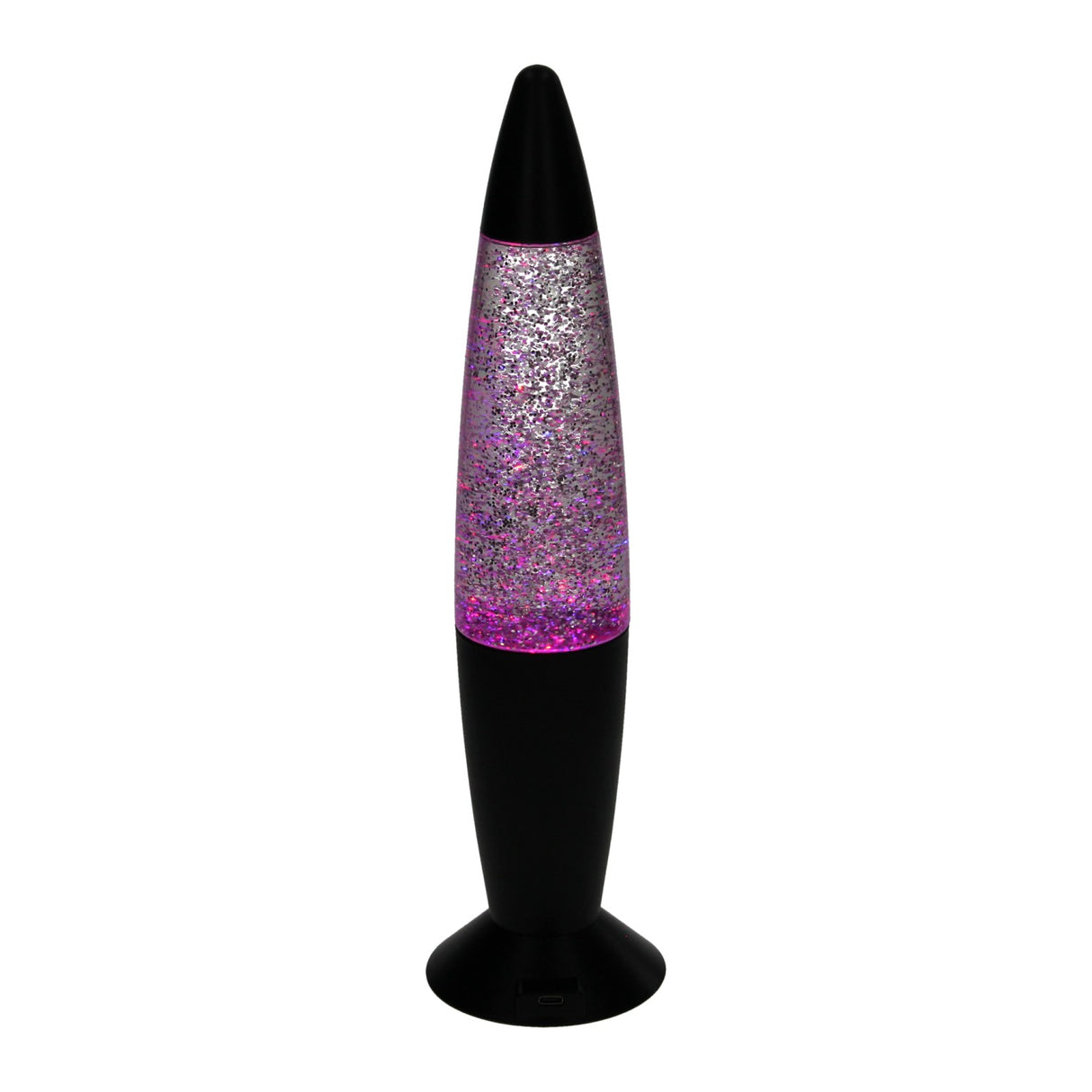 Glitter LED Lamp Kleurveranderend, 34cm