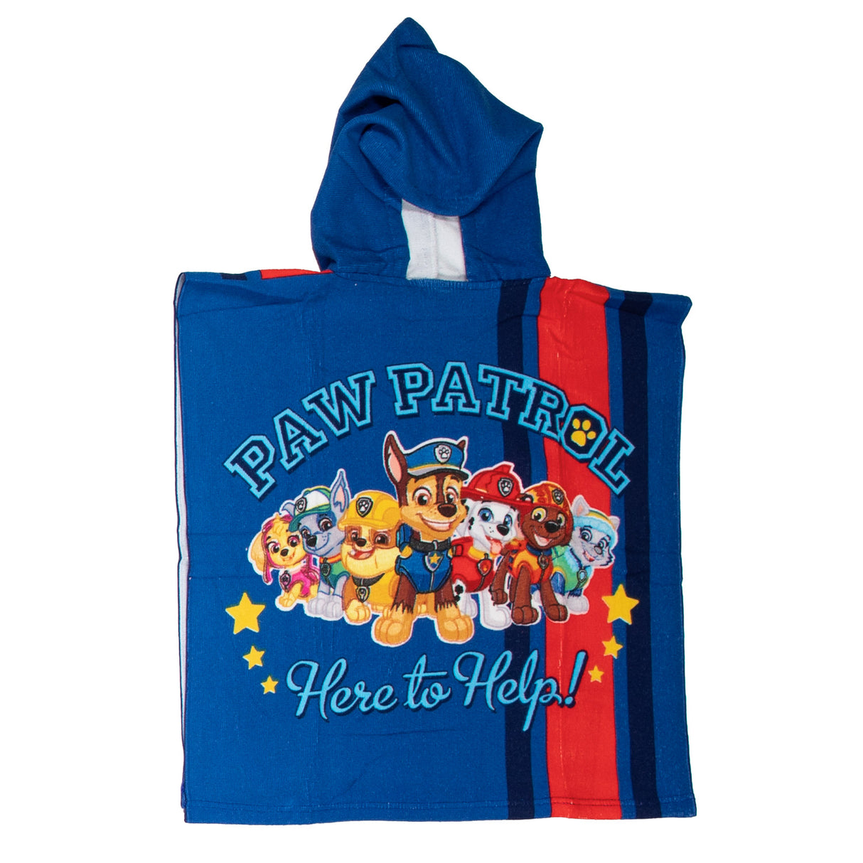 Paw Patrol Handduch Poncho 55x110cm