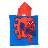 Puch towel poncho spiderman 55x110cm