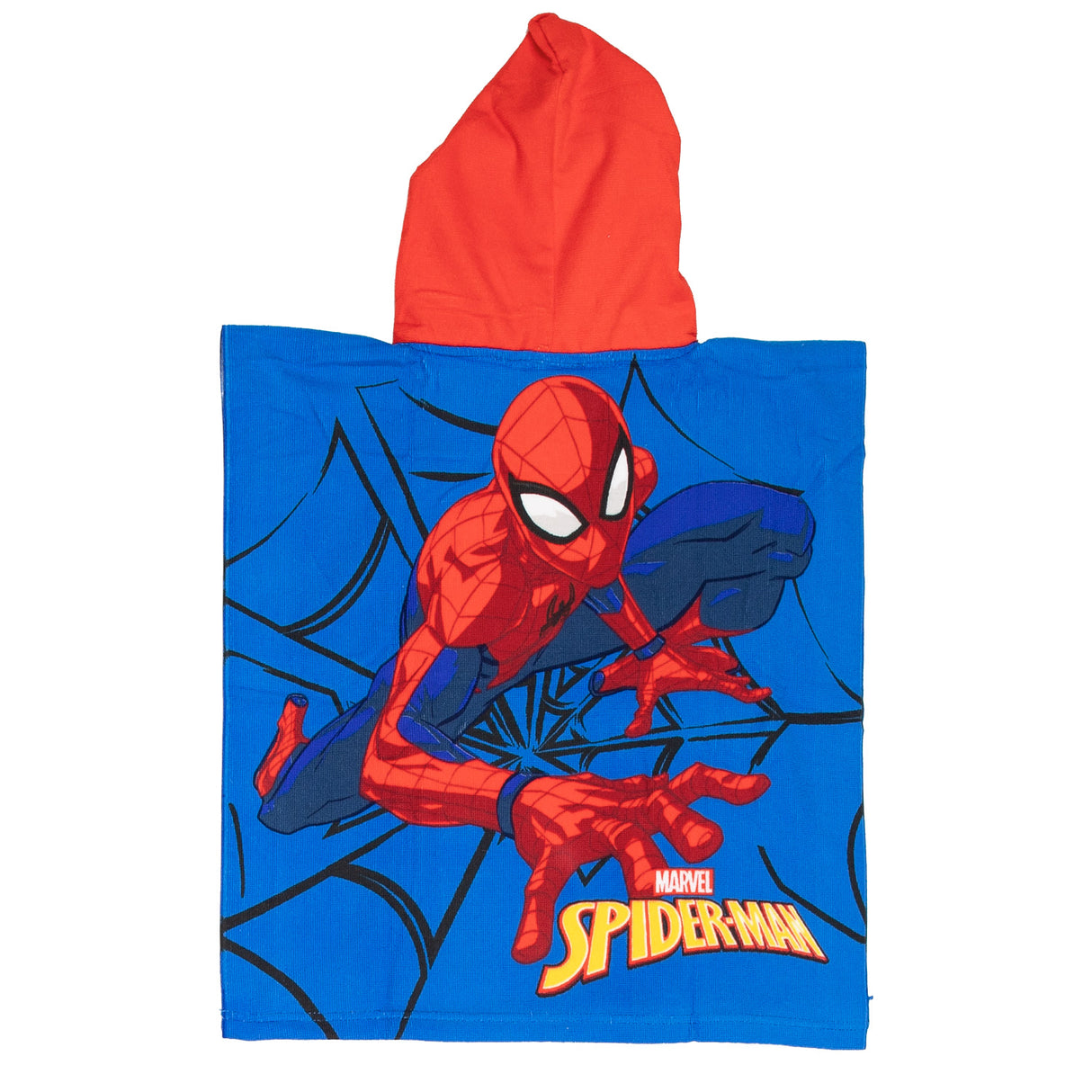 Puch towel poncho spiderman 55x110cm