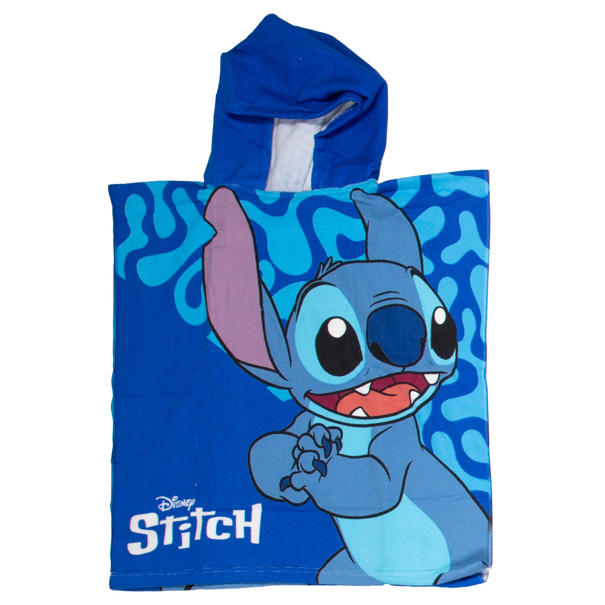 Puch towel poncho stitch blue 55x110cm