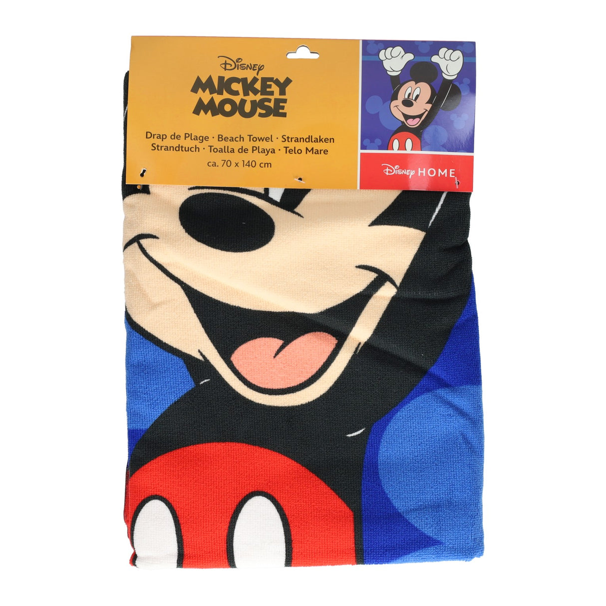 Mickey Mouse Strandhandduch, 140x70cm