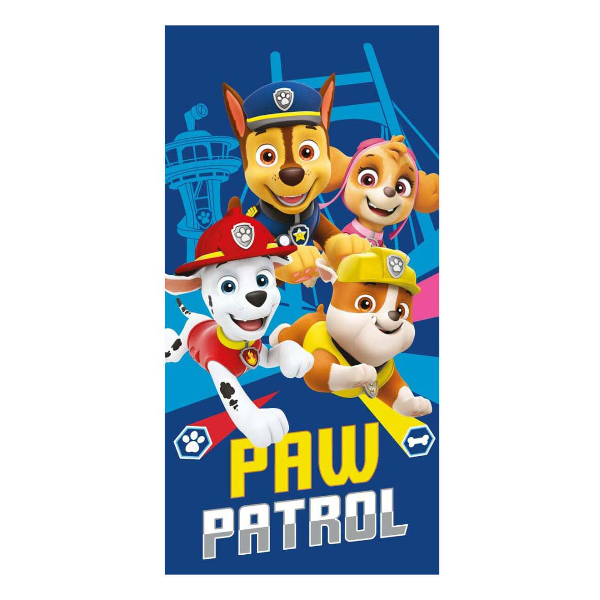 Paw Patrull Kotteng Strandhandduch, 140x70cm