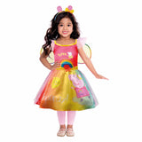 Children's Peppa Rainbow Dress Costume - 2-3 years