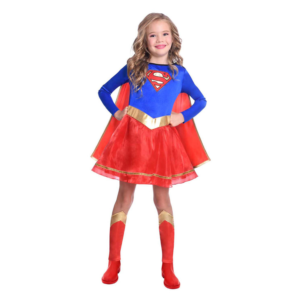 Supergirl children's costume - 4-6 years