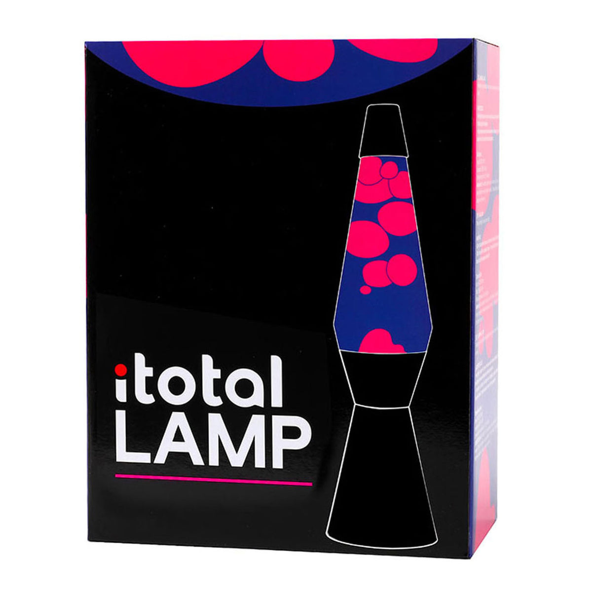 Lavalamp Black Purple, 40cm