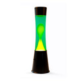 Itotal lava lamp black green yellow, 40cm