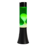 Lavalamp Zwart Groen Wit, 30cm