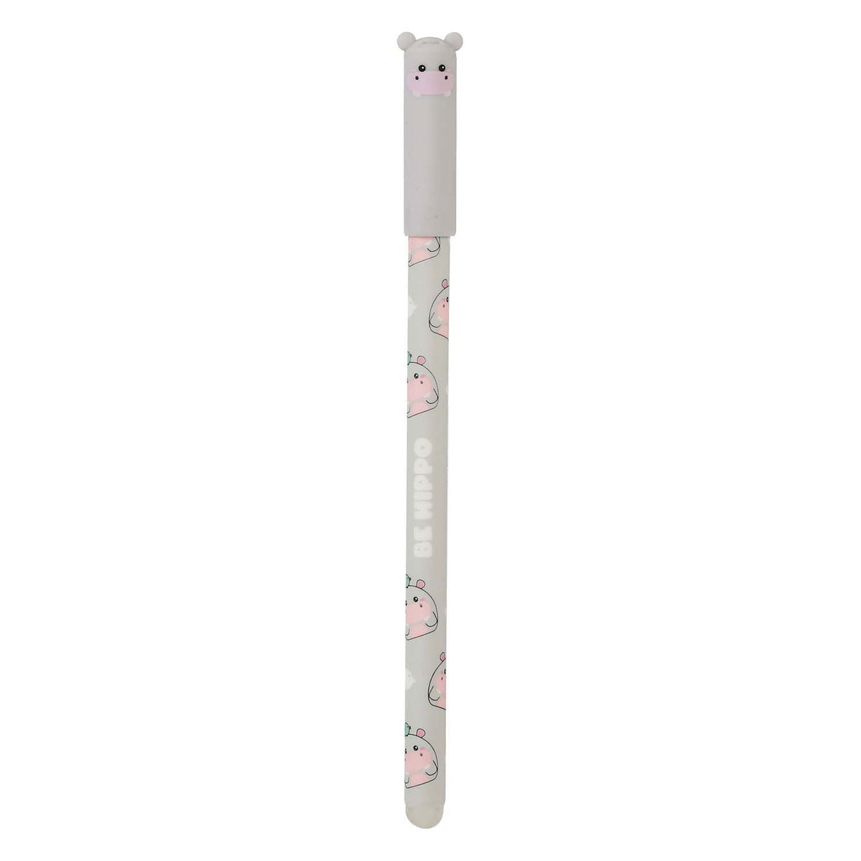 Itotal erasable ballpoint pen with hippo cap