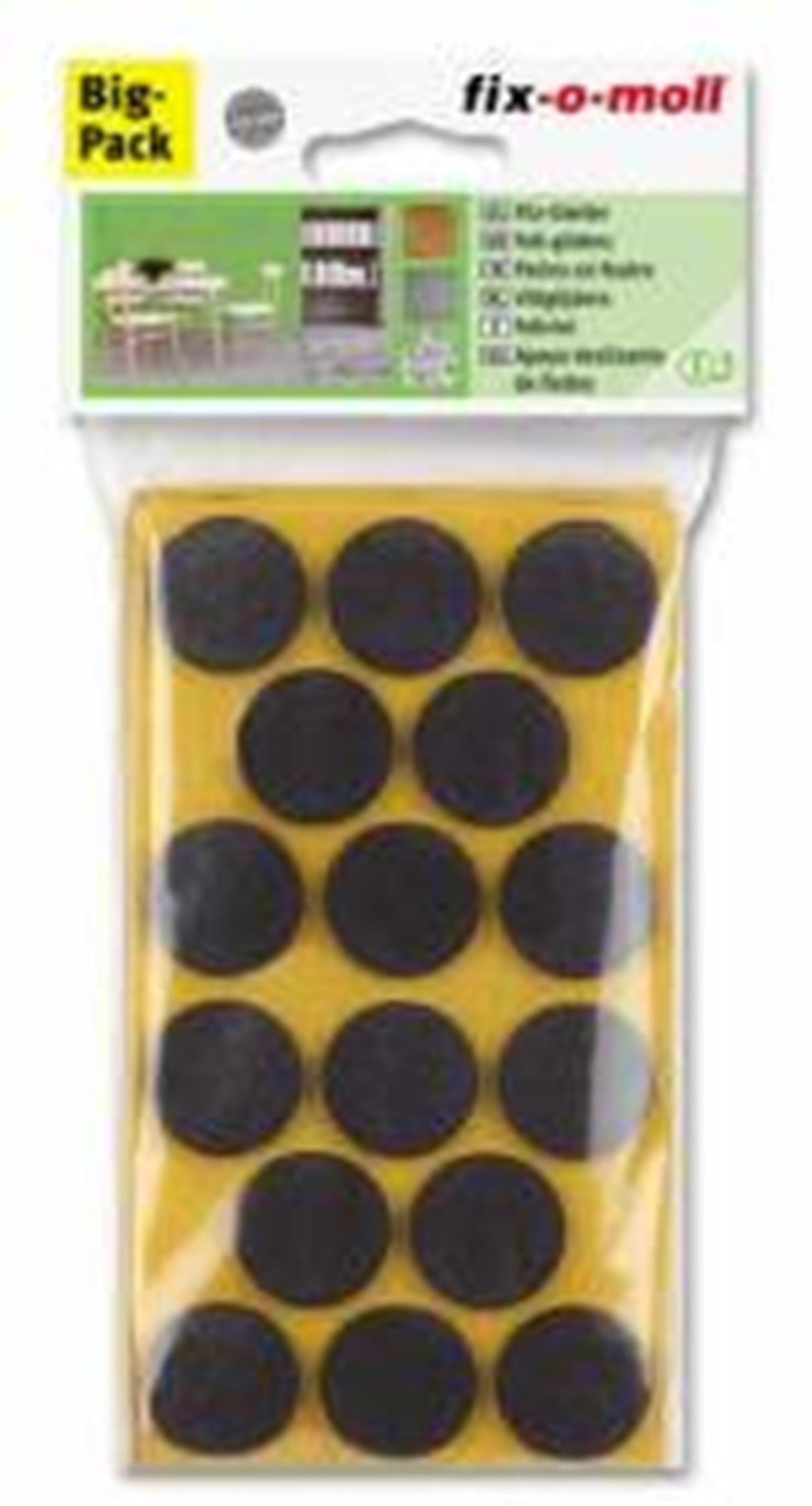 Fix-o-moll filc ø28mm 80 kos. rjava