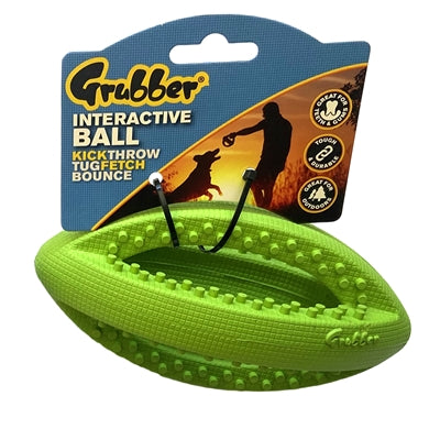 Happy Pet Grubber Interactive Rugbyball Mini Asorti