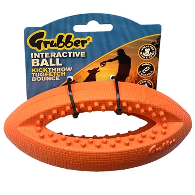 Glécklecht Hausdéier grubber interaktiv Rugbyball Mini Assorti