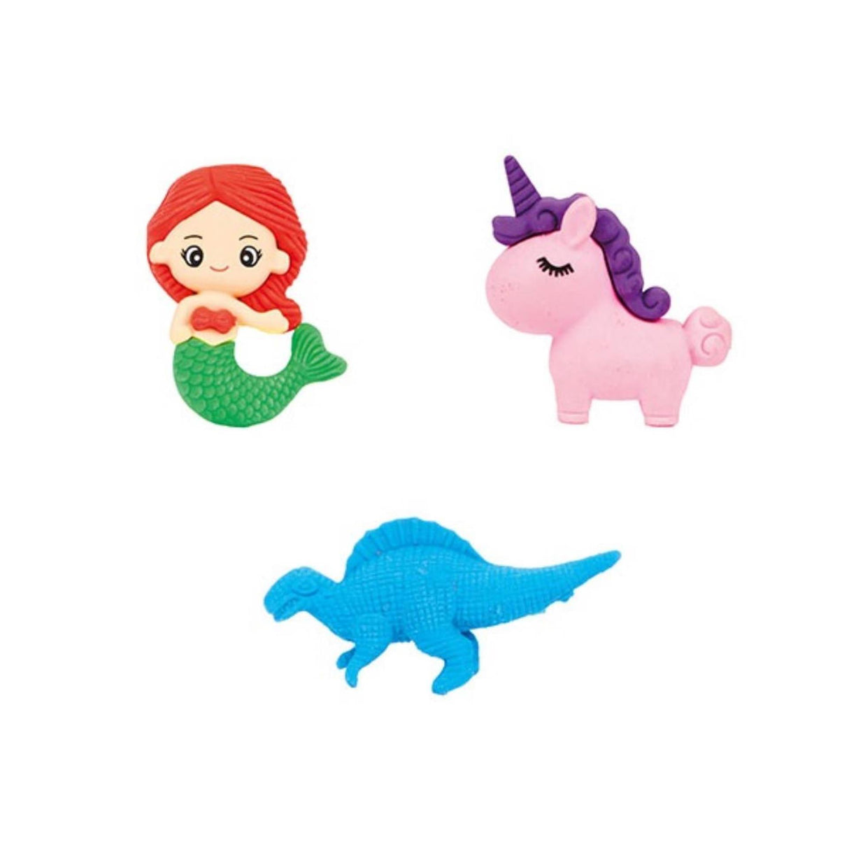 Toi-toys toi toys crazy putty slime rainbow with eraser in animal shape