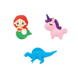 Toi-toys toi toys crazy putty slime rainbow with eraser in animal shape