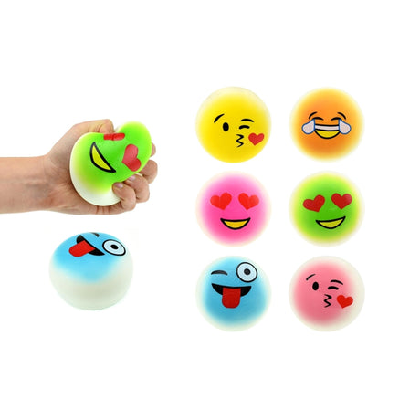 Toi-toys toi toys slow rising emoticon squeezies