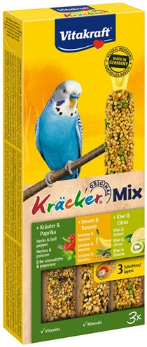 VitaKraft Parakeet Kracker Vijgen Banana-Sesame Kiwi