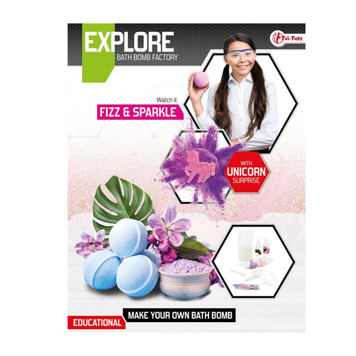 Toi-Toys Toi Toys Make Your Own Bath Bomb