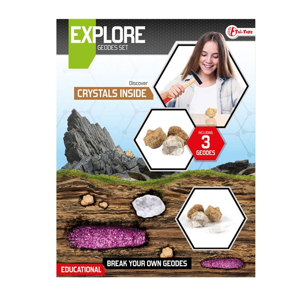 Utforska Geodes Break