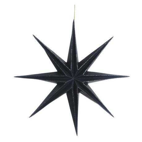 House of nature hanger ster papier ã˜28cm zwart