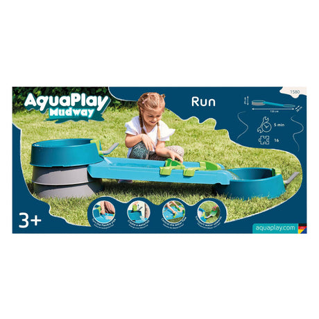 Aquaplay - vodná dráha - mudway run - blatová dráha