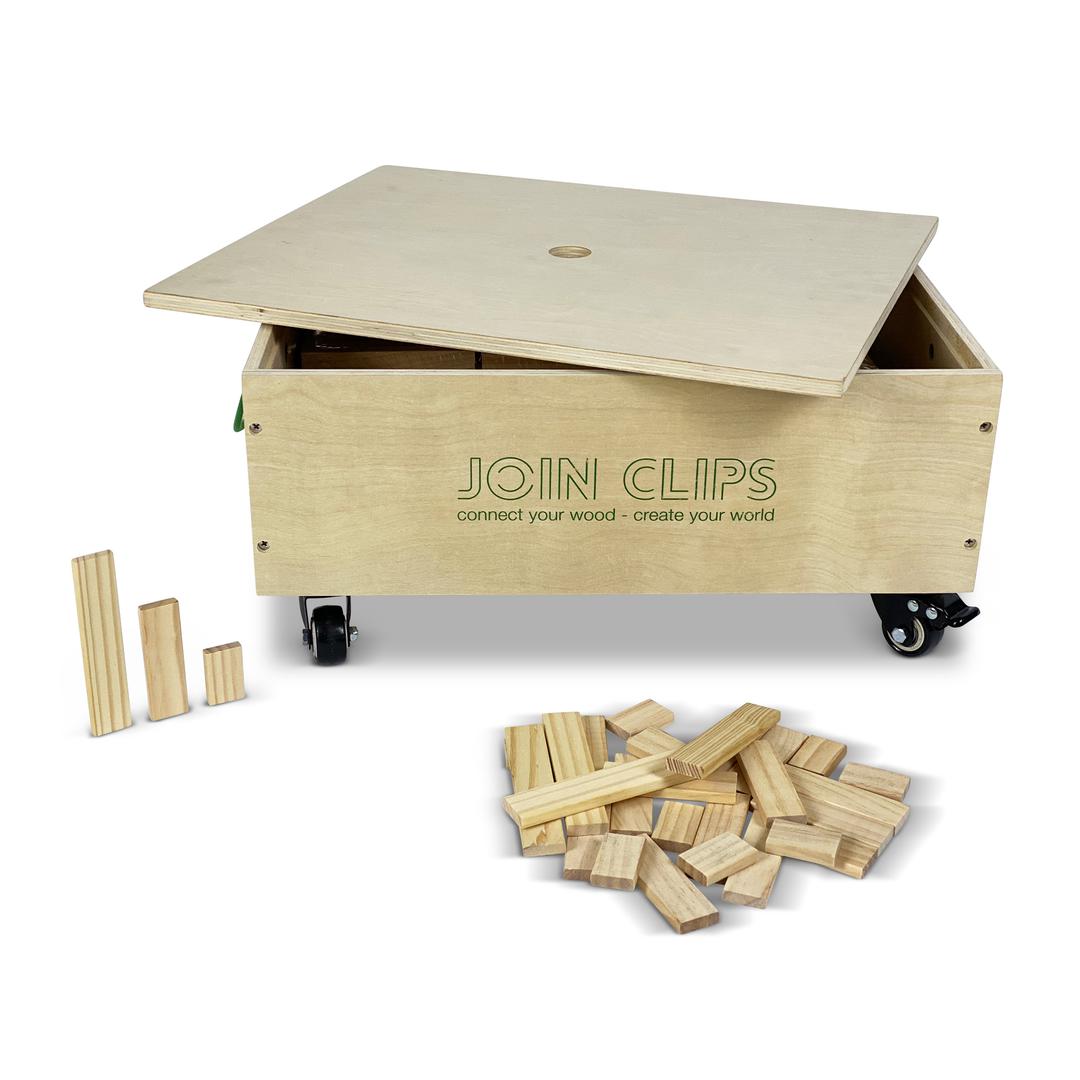 Join Clips Basic Expansion Pro Set, 500 building boards