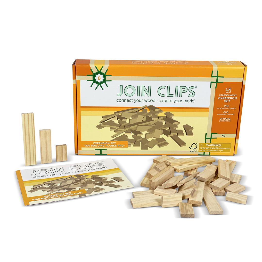 Join Clips Expansion Set 200 Building boards Pro